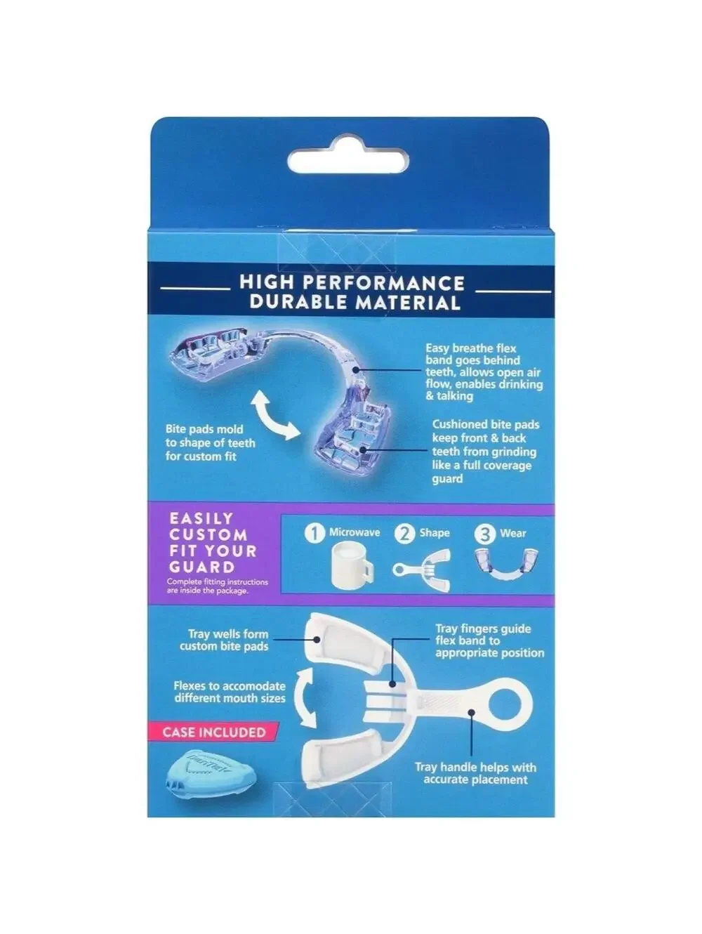 DenTek Dental Guard Nighttime Teeth Grinding Custom Fit Tray